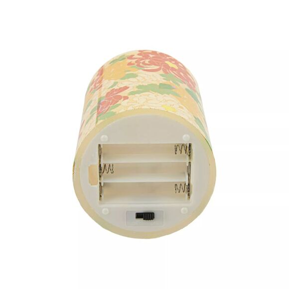 November Birth Month Battery Operated Flameless Pillar Candle 4" x 3" - Picture 6 of 7